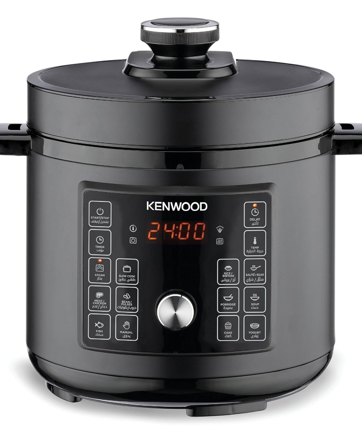Kenwood 16-in-1 Electric Pressure Cooker, 6L, Black, PCM90.000BK