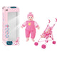 Power Joy Baby With Trolly 6617 36cm