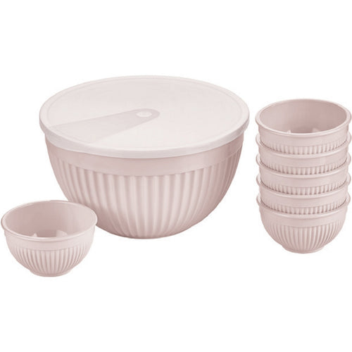 Bager Sapphire Round Storage Container, 7 Pcs Set, BG450