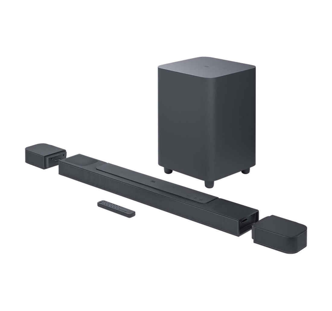 JBL BAR1000 7.1.4-channel soundbar with detachable surround speakers, MultiBeam™, Dolby Atmos®, and DTS:X