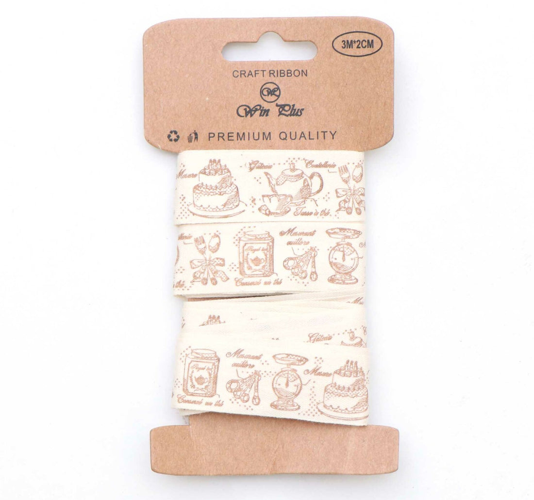 Win Plus Craft Ribbon 3mx2cm CFR37