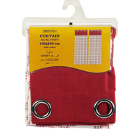 Homewell Wndow Curtain PF-251 140 x 240cm Assorted Colors