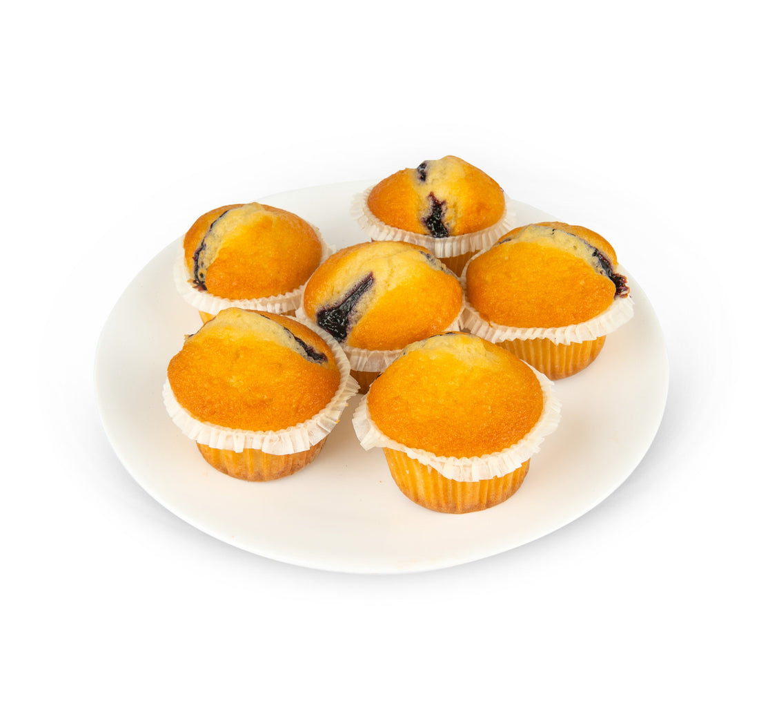 Blueberry Muffins 6 pcs