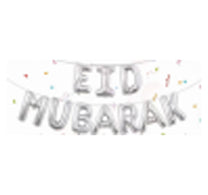 Party Fusion EidMubarak Foil Balloon, Assorted, YKP2217