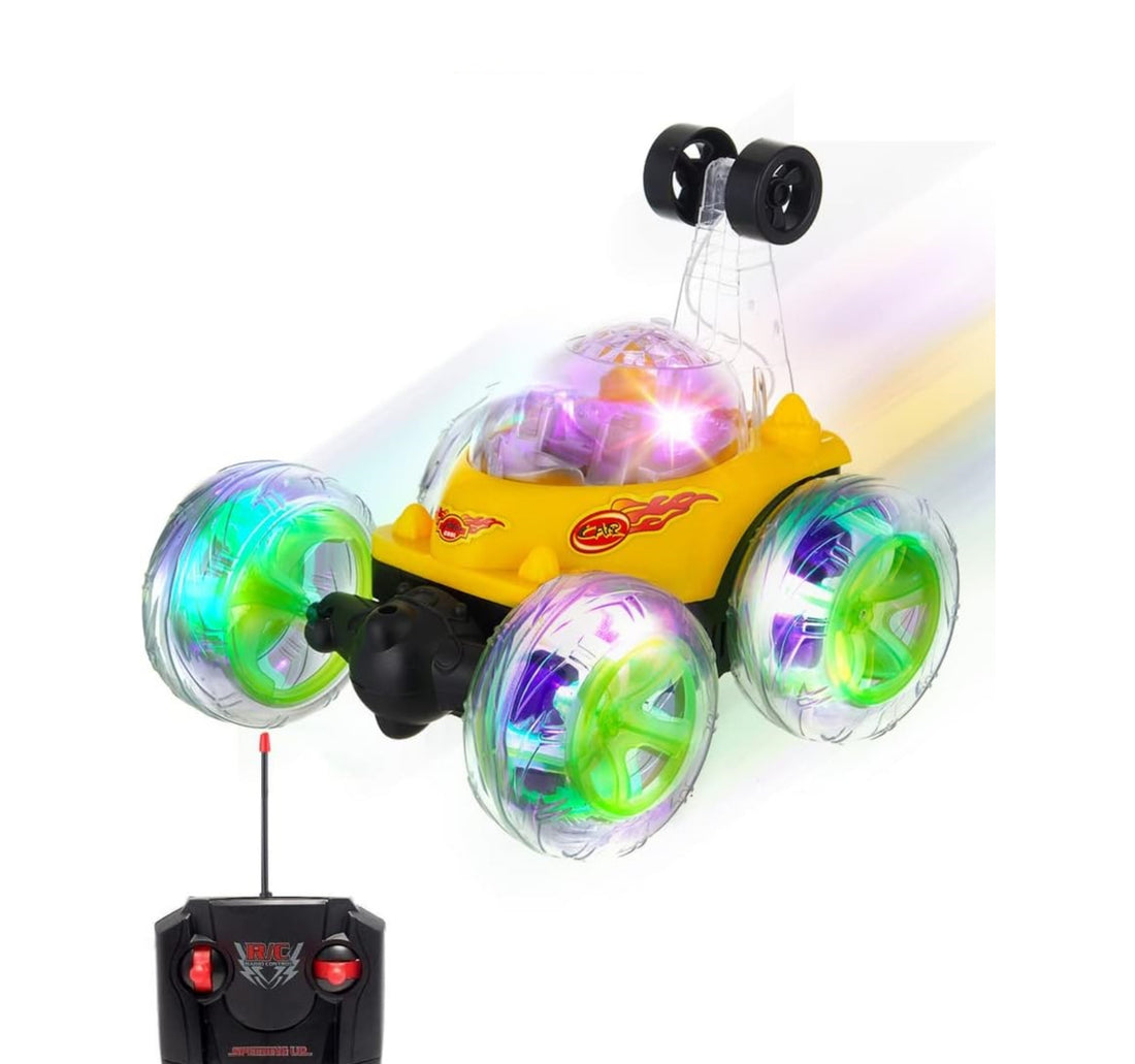 Remote Controlled Light & Sound Stunt Car
