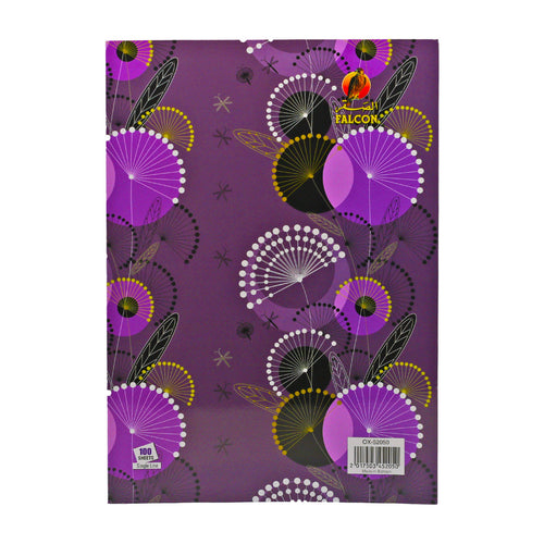 Falcon Singleline Notebook A4 100 Sheets