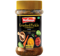 National Crushed Pickle Mixed In Oil 750 g