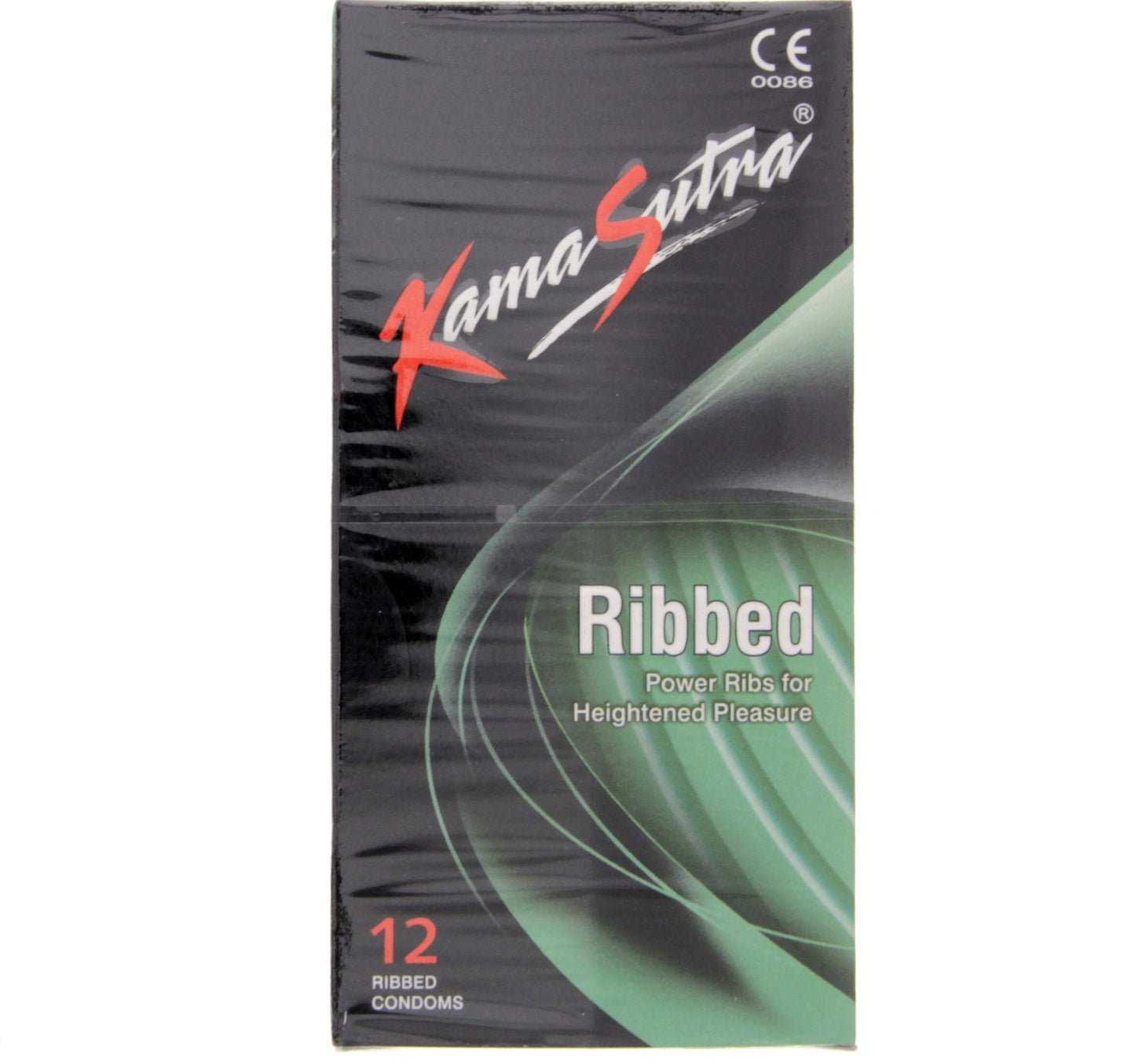 Kamasutra Ribbed Condoms 12 pcs