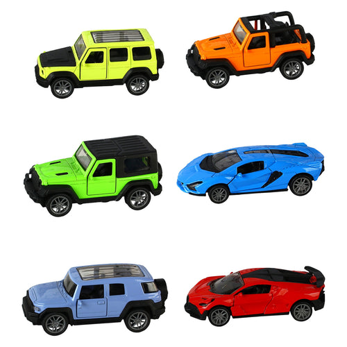 Skid Fusion Pull Back Die Cast Car ST1-36 Assorted 1pc
