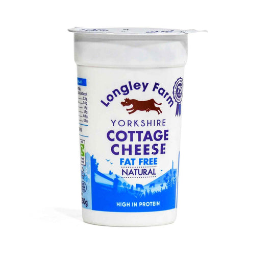 Longley Natural Cottage Cheese Fat Free 250 g