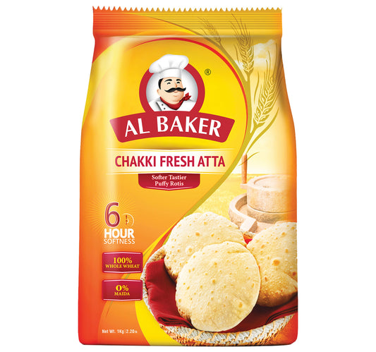 Al Baker Chakki Fresh Atta 1 kg