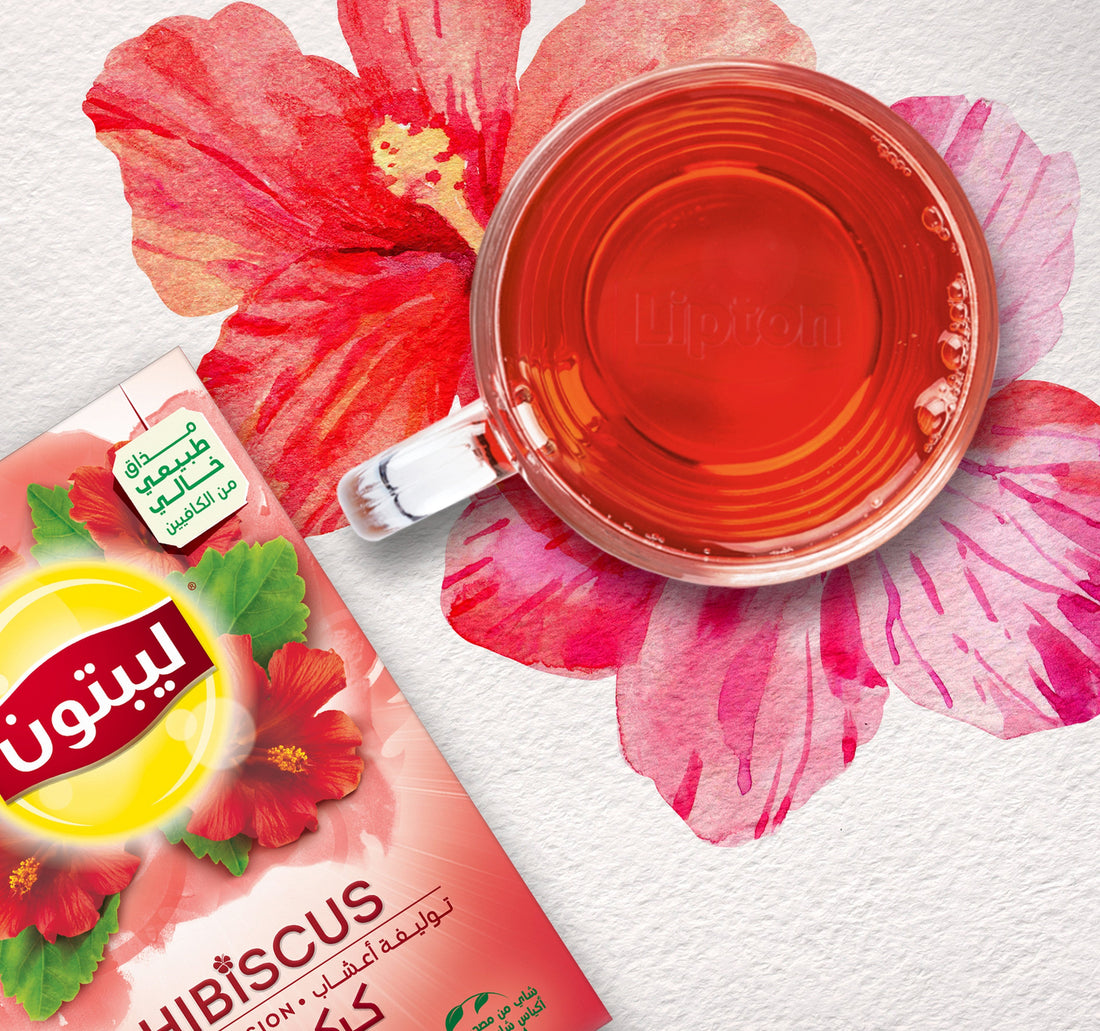 Lipton Hibiscus Herbal Infusion Tea 20 Teabags