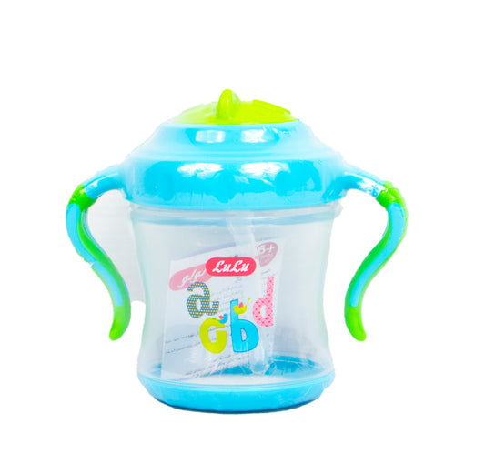 كوب تغذية الأطفال من لولو مع غطاء، تشكيلة متنوعة، قطعة واحدة