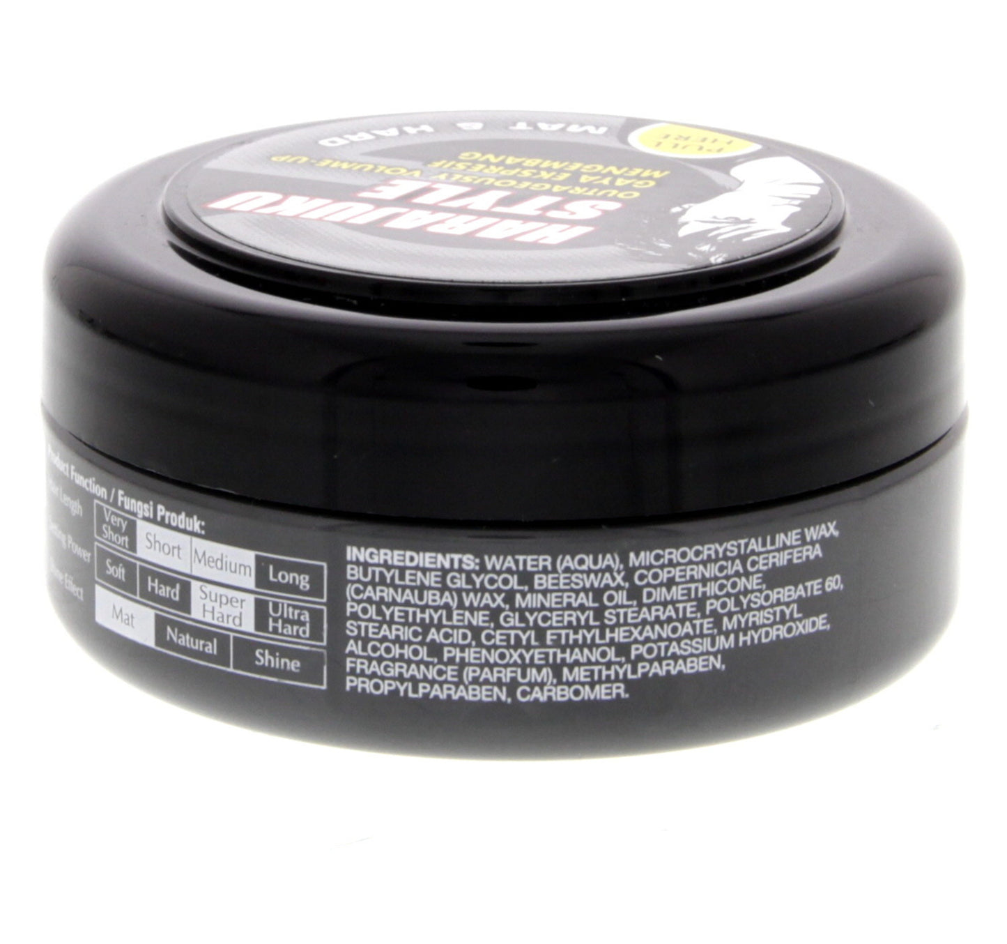 Gatsby Hair Wax Mat & Hard 75 g