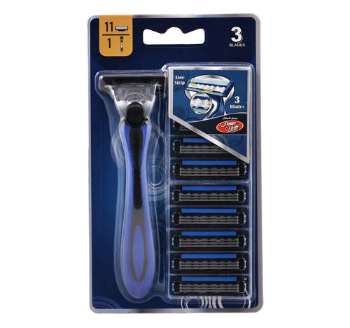 Home Mate Disposable Razor + 3 Blades WL-2401
