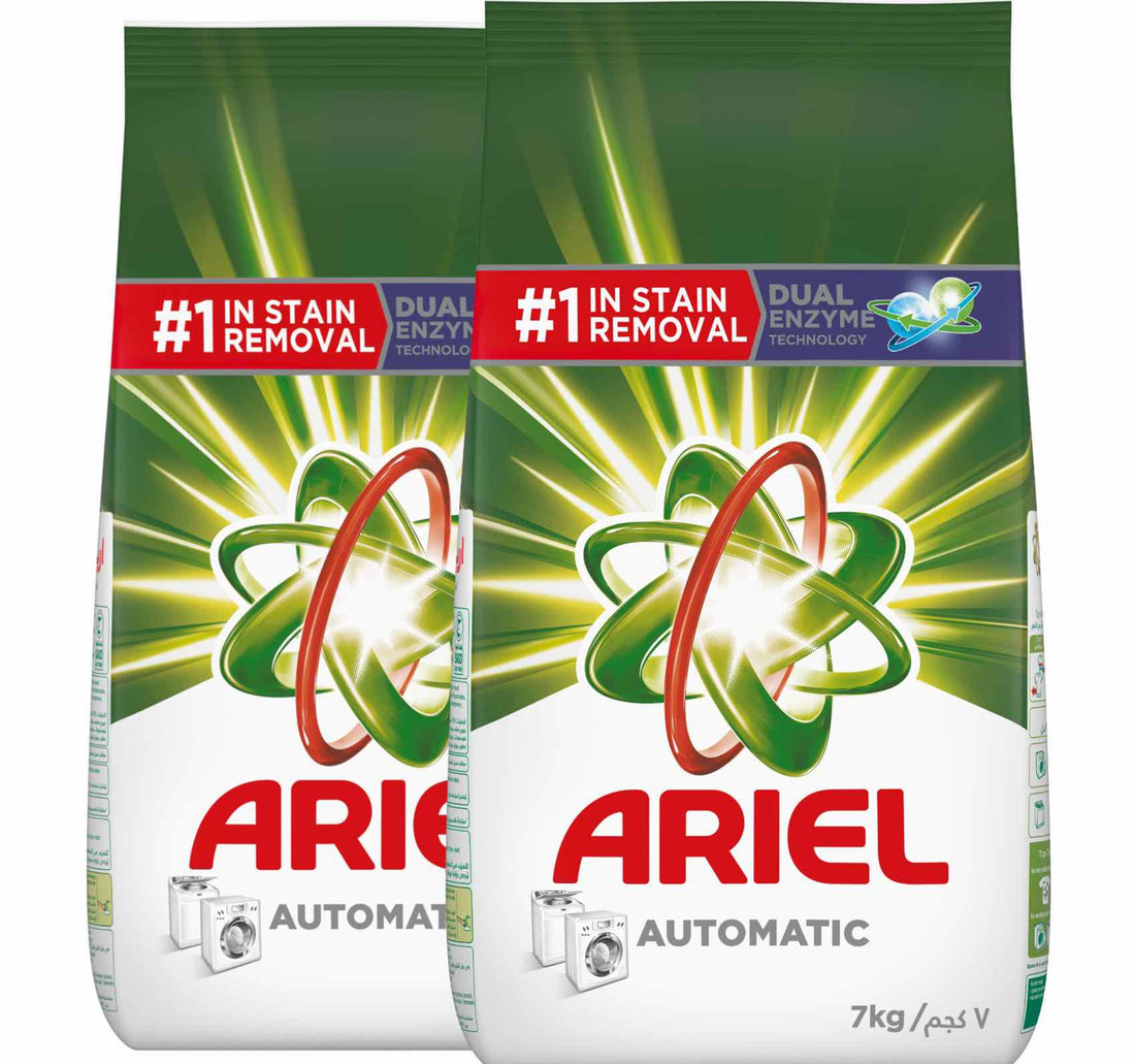 Ariel Automatic Powder Laundry Detergent Original Scent Value Pack 2 x 7 kg