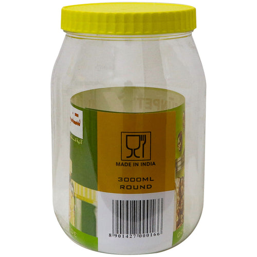 Sunpet Plastic Jar, 3000 ml
