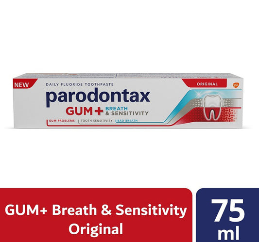 Parodontax Original Gum + Breath & Sensitivity Toothpaste 75 ml