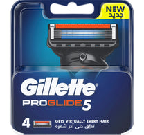 شفرات جيليت فيوجن بروغلايد ٥ اليدوية - عبوة من ٤ قطع