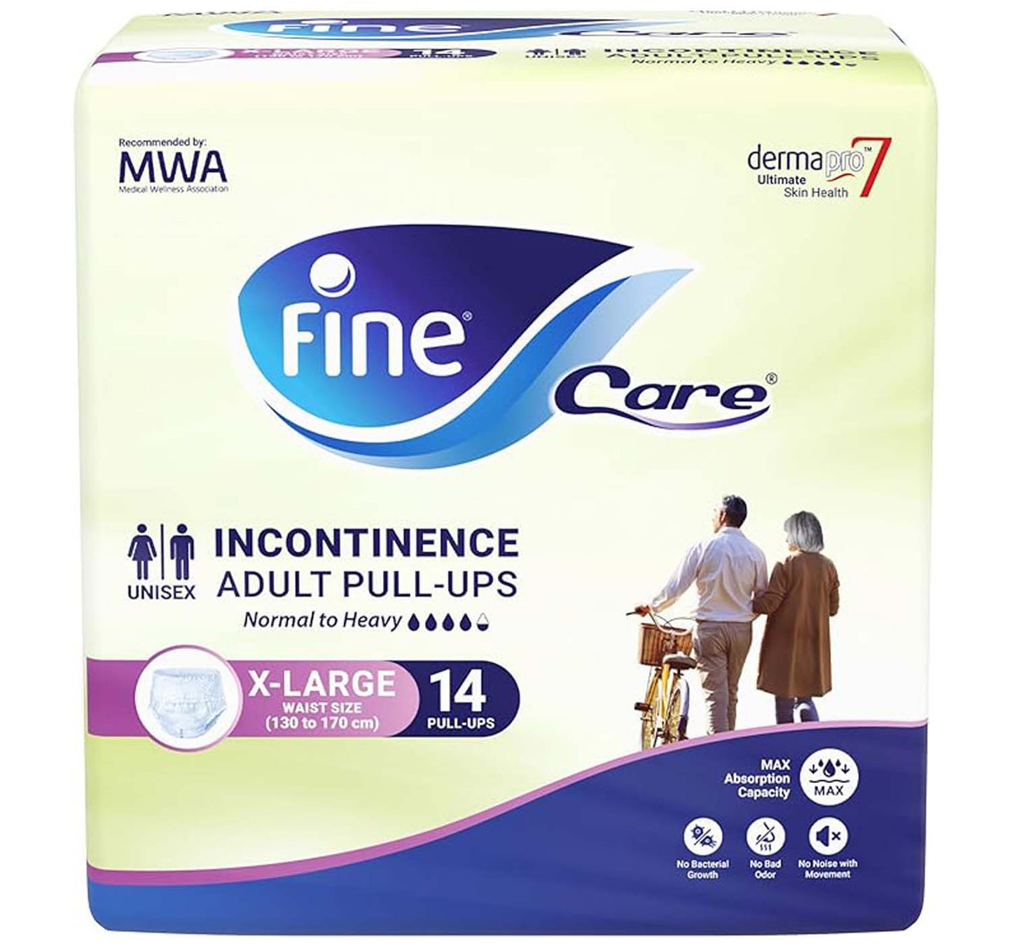 Fine Care Unisex Adult Pull-Ups X-Large 14 pcs