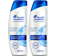 Head & Shoulders Classic Clean Anti-Dandruff Shampoo Value Pack 2 x 350 ml