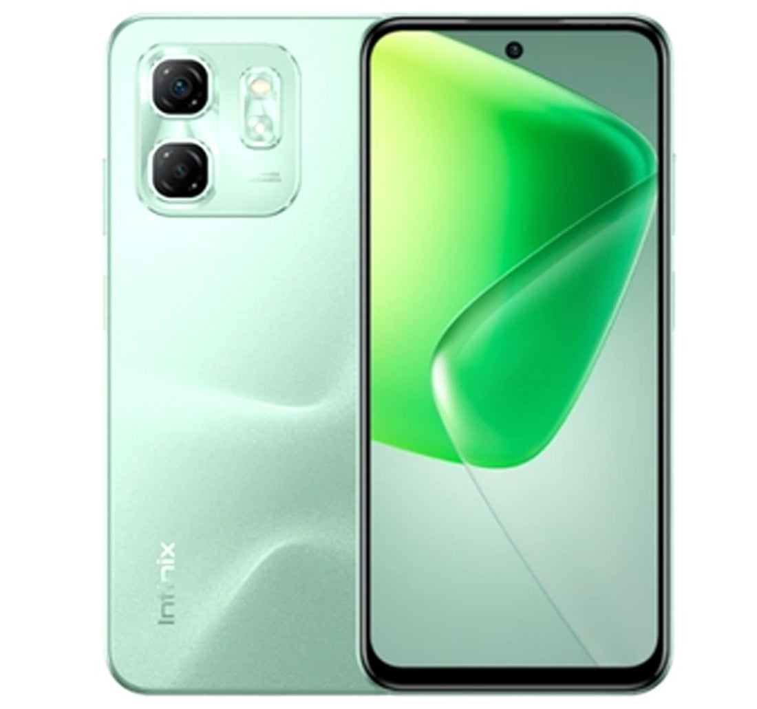 Infinix HOT 50i 4G Smartphone, 4 GB RAM, 256 GB Storage, Sage Green, X6531B