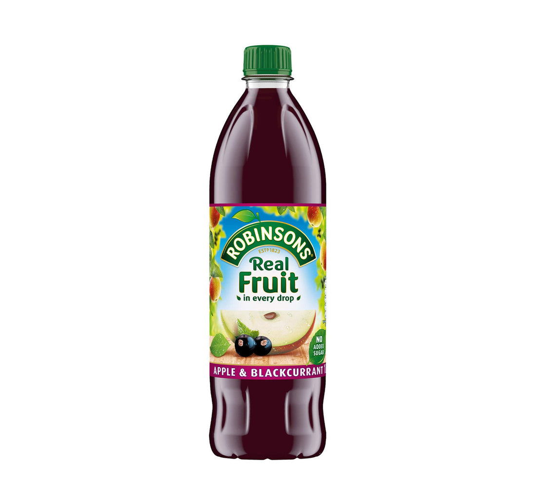 Robinsons No Added Sugar Real Fruit Apple & Blackcurrant Drink 1 Litre