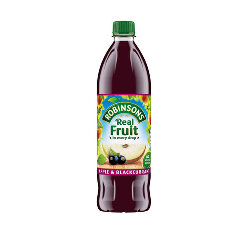 Robinsons No Added Sugar Real Fruit Apple & Blackcurrant Drink 1 Litre