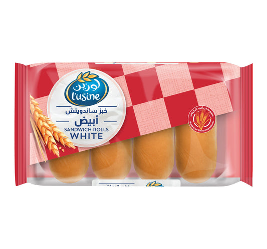 Lusine White Sandwich Rolls 4 pcs