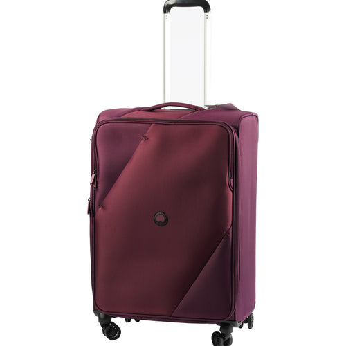 Delsey Maringa 4 Wheel Soft Trolley 68cm Purple