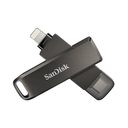 محرك أقراص SanDisk iXpand ثنائي، 128 جيجابايت، IX70