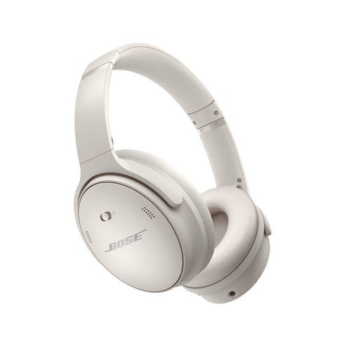 سماعة رأس لاسلكية Bose QuietComfort 45 باللون الأبيض الدخاني
