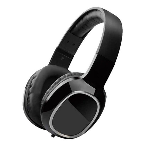 Trands Expandable On Ear 3.5mm Wired Stereo Headphone With Mic HS145