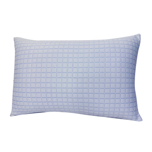 Regency Polymer Jaquard Quilted Cooling Pillow, 50 x 70 cm, Blue