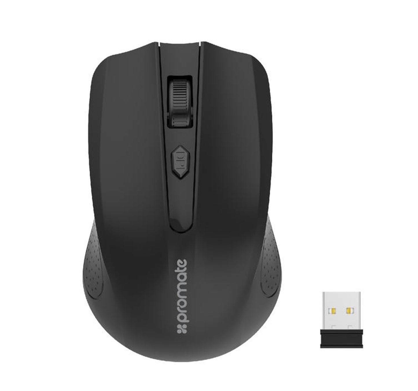 Promate 2.4GHz Wireless Ergonomic Optical Mouse (CLIX-8)