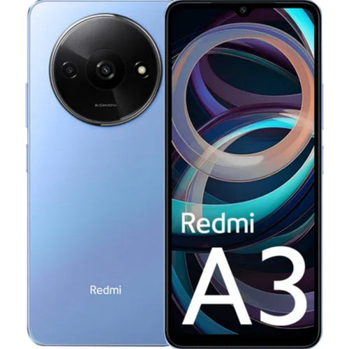 Xiaomi Redmi A3 4G Smartphone, 3 GB RAM, 64 GB Storage, Star Blue Lulu Hypermarket