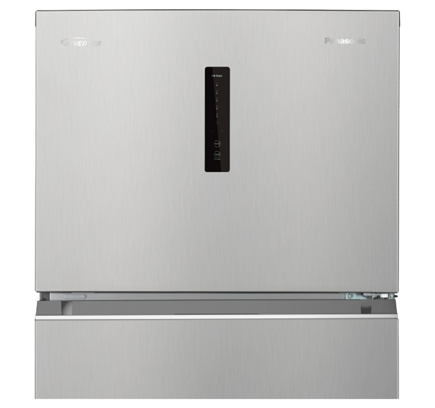 Panasonic Double Door Refrigerator, 410L, Silver, NR-BC535VSAS