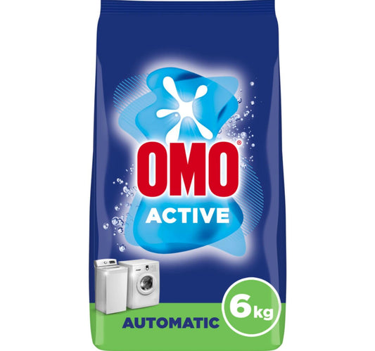 Omo Automatic Powder Laundry Detergent, Active 6 kg