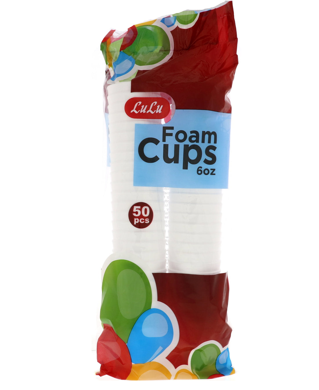 LuLu Foam Cup 6oz 50pcs