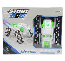 Skid Fusion Remote Control 8 Wheels Stunt Dog 666-820 Assorted