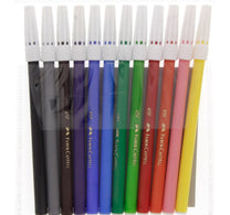 Faber-Castell Fibre Tip Color Pens 12 Pieces