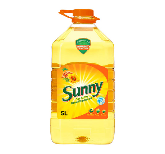 زيت نباتي مخلوط نشط من صني صن، 5 لترات