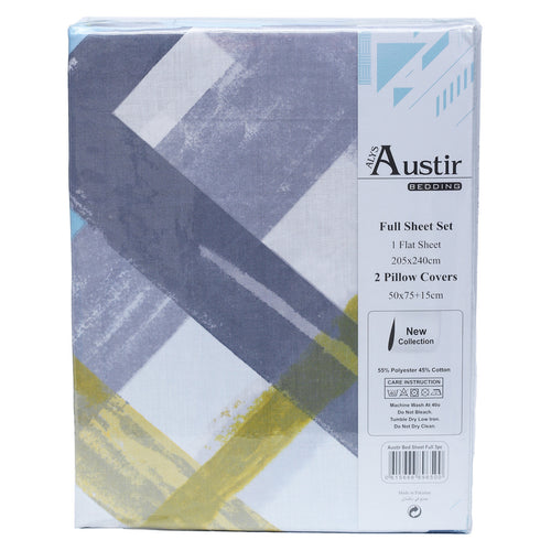 Austir Bed Sheet Double 22-01 Assorted