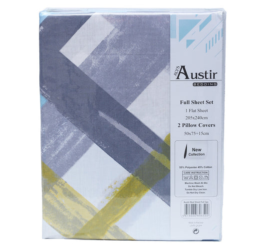 Austir Bed Sheet Double 22-01 Assorted