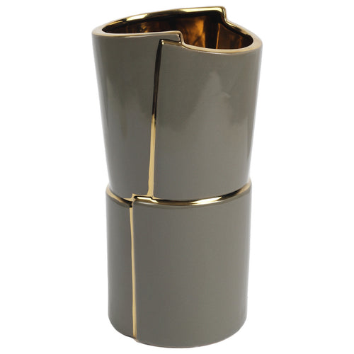 Maple Leaf Ceramic Flower Vase 6607-2 Assorted