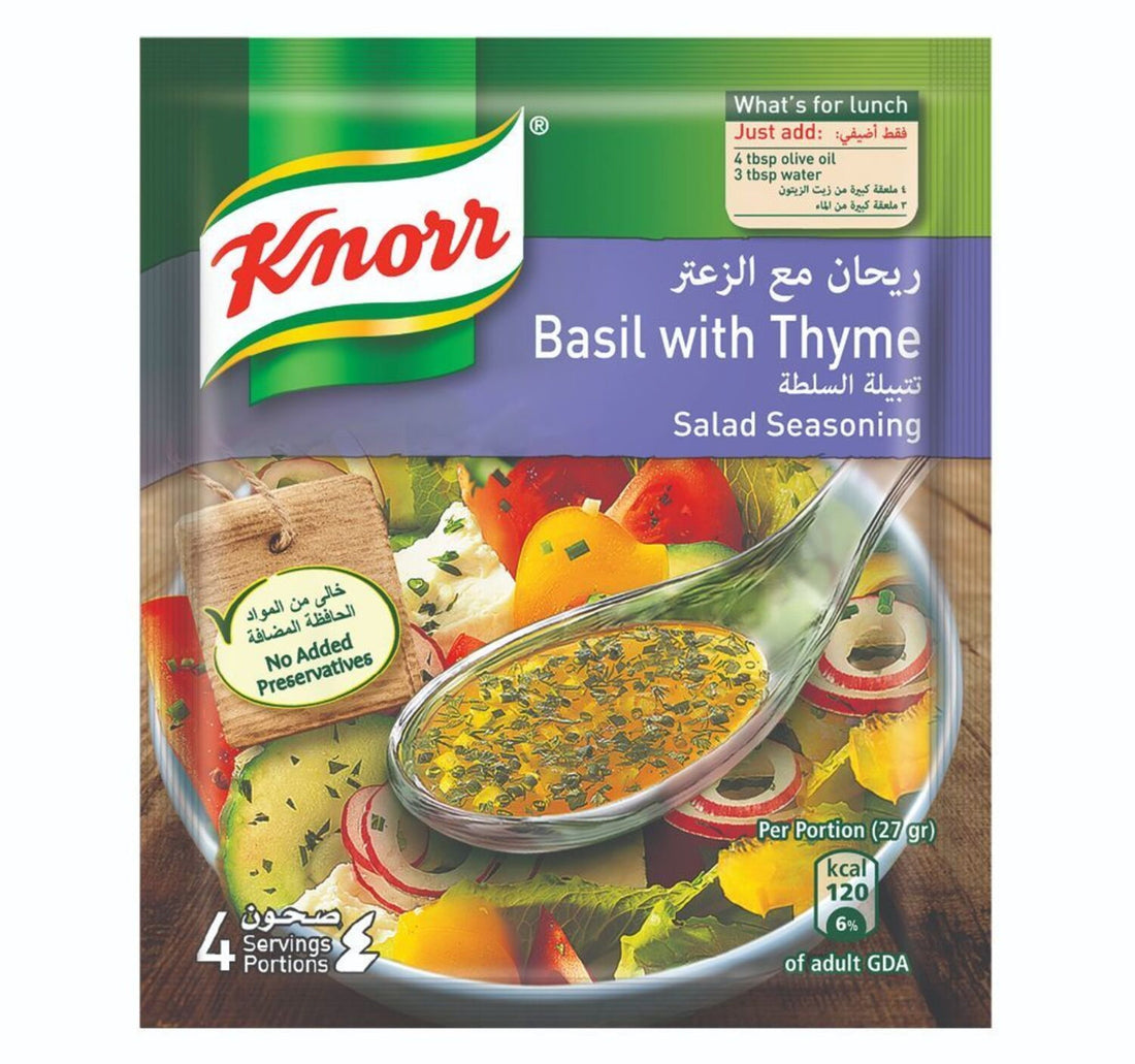 Knorr Salad Mixes Basil & Thyme 4 x 10 g