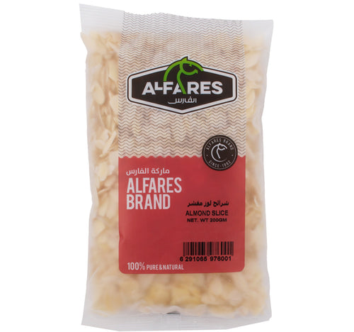 Al Fares Almond Slice 200 g