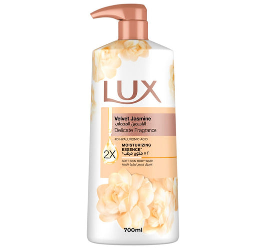غسول الجسم لوكس فيلفيت ياسمين برائحة عطرية رقيقة 700 مل
