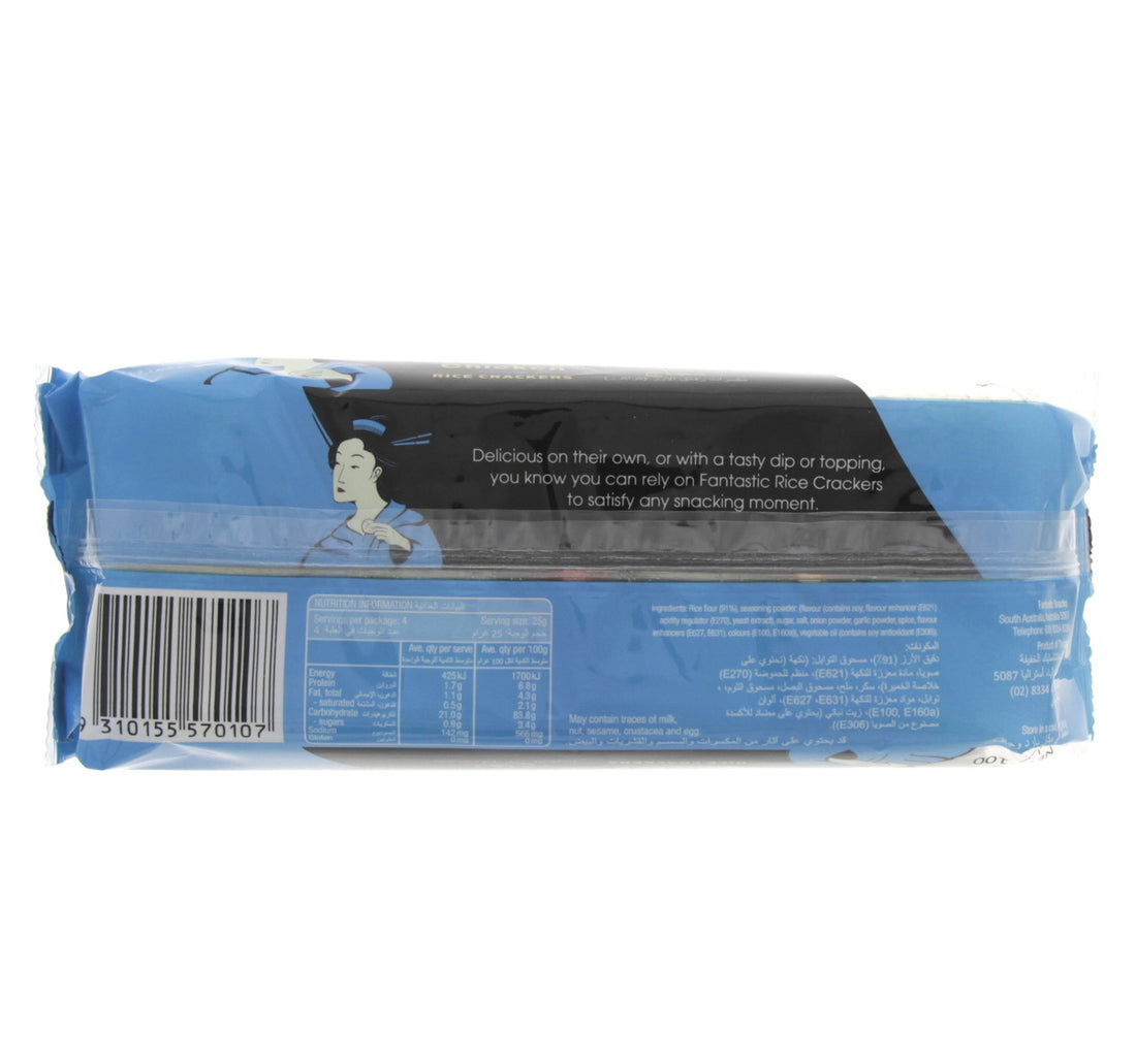 Fantastic Chicken Flavour Rice Crackers 100 g