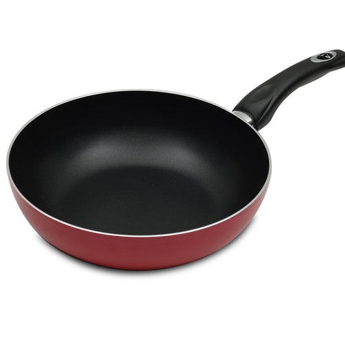 Chefline Aluminium Non-Stick Wok Pan, 28 cm, XWP28R-1H